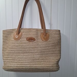 L.L. Bean Tan and Brown Women's Tote Bag